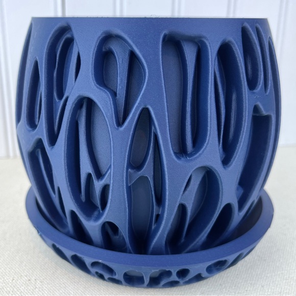 Indoor Flower Pot, The Slime Planter Pot, Houseplants, Ecofriendly - Picture 5 of 11